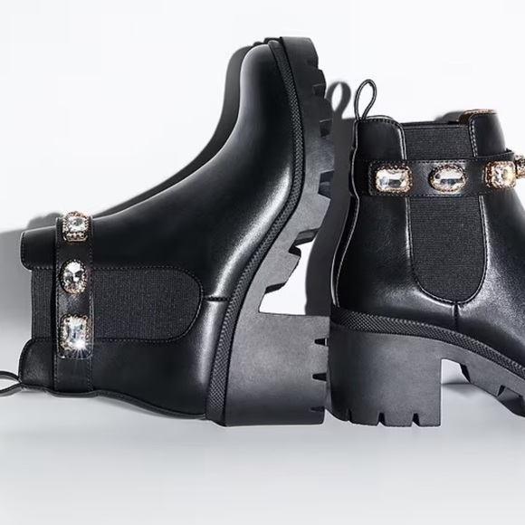 Madden Girl Shoes Madden Girl Amulet Jewel Embellished Lug Sole